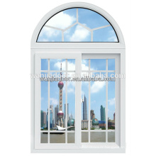 fenêtre coulissante intérieure pvc vente chaude / fenêtres haut de voûte / marque foshan wanjia